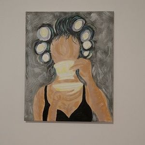 Wall art hand painted